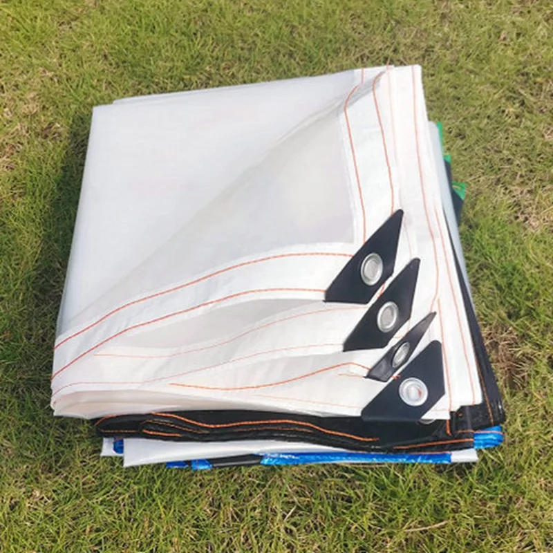 Description Picture 5 of item0.1mm Transparent PE Film Rainproof Tarpaulin Balcony Plants Keep Warm Garden Furniture Pergola Rain Cover Canopy Awnings