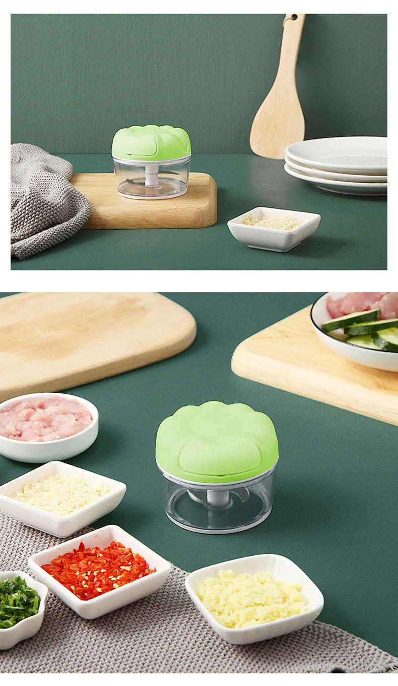 Description Picture 5 of itemMulti-function Food Mixers Garlic Grinding Chopper Food Vegetables Cutter Meat Grinders Home Kitchen Gadgets Manual Garlic Press