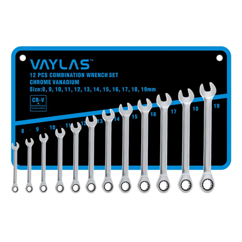 Description Picture 5 of itemRatchet Key Wrench Set 7p/9p/10p/12p Spanner Tools Set Dull Polish 72T Ratcheting Fixed Head Workshop Hand Tools