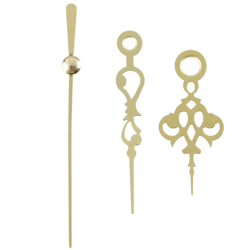 Description Picture 6 of itemNew Quartz Clock Movement Mechanism Gold Hands Parts Hands DIY Replace Repair Wall Clock Parts Kit