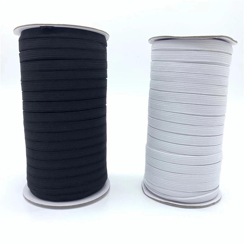 Description Picture 3 of item3/6/8/10 5yards Elastic Band Masks Sewing Elastic Ribbon Elastic Spandex Band Trim Sewing Fabric DIY Garment Accessories