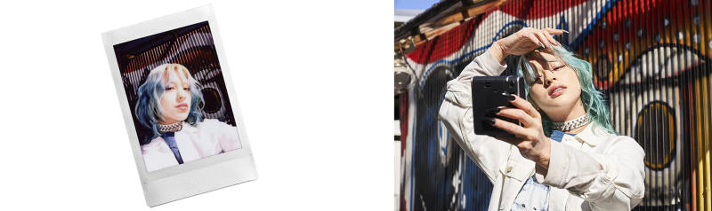 Description Picture 4 of itemFujifilm Instax Mini 40 Instant Camera Black + 20 Sheets Instax White Film + 64 Pocket Photo Album + 10-in-1 Accessories Kits