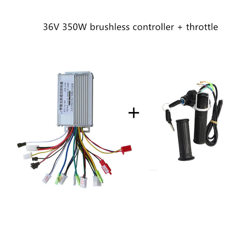 Description Picture 5 of itemElectric Bike Scooter Accessories Motor Brushless Controller & Throttle Twist Grip 36V/48 350W For Electric Scooter Bicycle