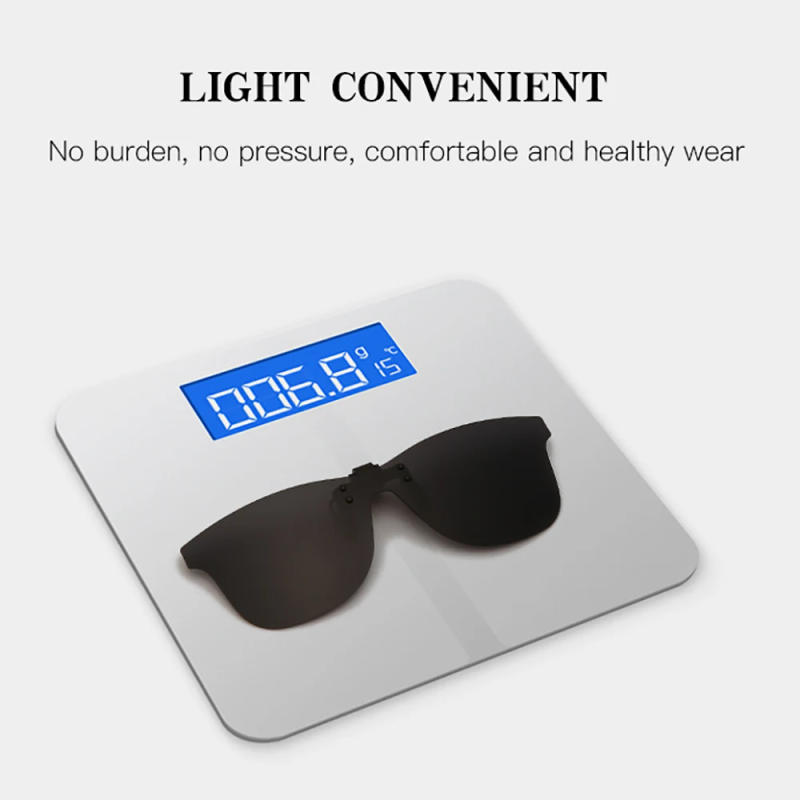 Description Picture 6 of itemIntegrated Oversized Square Flip up Clip on Sunglasses Men Fishing Mirror Big Polarized Clips Women Driving Eyewear Accessory