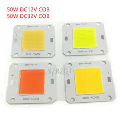 DC12V 50W Cool white LED COB chip Integrated Smart IC Driver High Power 12V cob