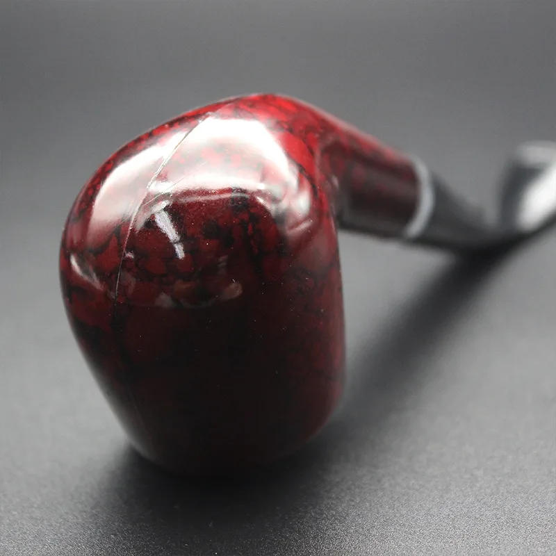 Description Picture 4 of itemPortable Pipe Smoking Pipe Tobacco Pipe Filter Grinder Herb Wooden Pipe With Holder Cigarette Accessories tobacco accessories