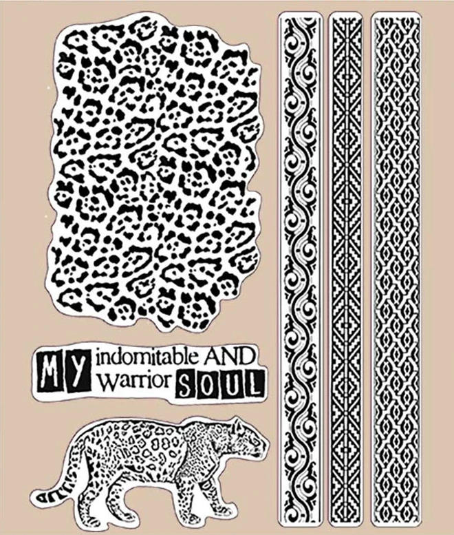 Description Picture 5 of item2021 New Arrivals Clear Stamps For Scrapbooking Card Making Chess Lion Butterfly Snake Natural Stamp Set Account Craft No Dies