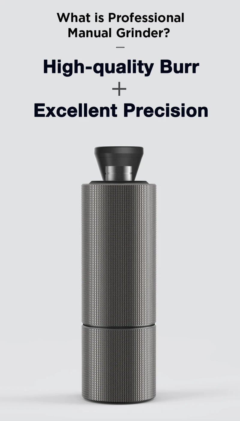 Description Picture 4 of itemTIMEMORE Chestnut C2 Upgrade Portable Coffee Grinder Hand Manual Grinder Grind Machine Mill With Double Bearing Positioning