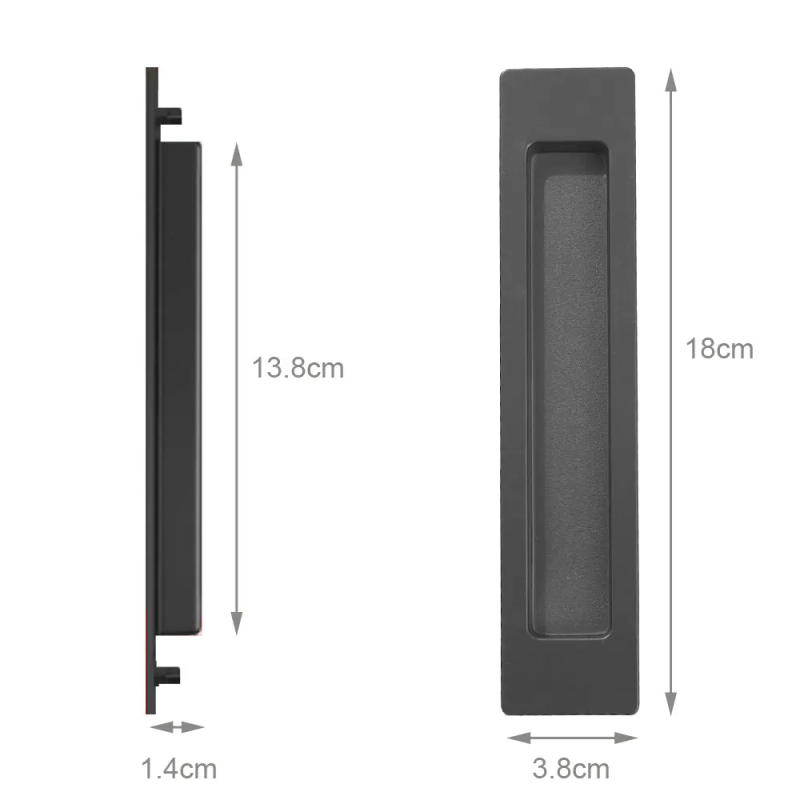 Description Picture 5 of itemWOLFBIRD Invisible Sliding Door Flush Recessed Handle Set Kitchen Cabinet Cupboard Door Drawer Furniture Hardwre