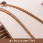 3.5 to 4.0 mm thick