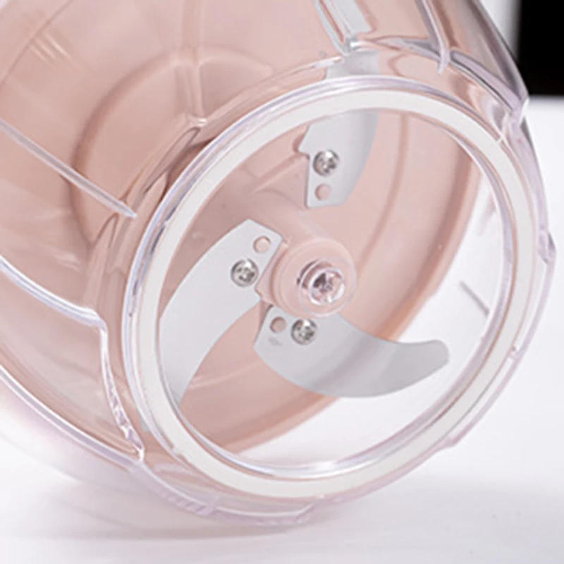 Description Picture 4 of item500/900ML Garlic Chopper Manual Rotate Vegetable Cutter Chopper Slicer Fruit Garlic Crusher Kitchen Gadget Blenders Meat Grinder