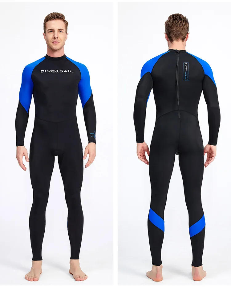 Description Picture 4 of itemMen Lycra UPF50+Diving Skin Wetsuit Rash Guard- Full Body UV Protection for Diving Snorkeling Surfing Spearfishing Sports Skin