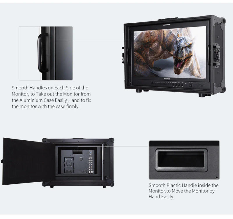 Description Picture 6 of item21.5" IPS Full HD 1920x1080 Carry-on Broadcast Director Monitor with 3G-SDI HDMI AV YPbPr P215-9HSD-CO