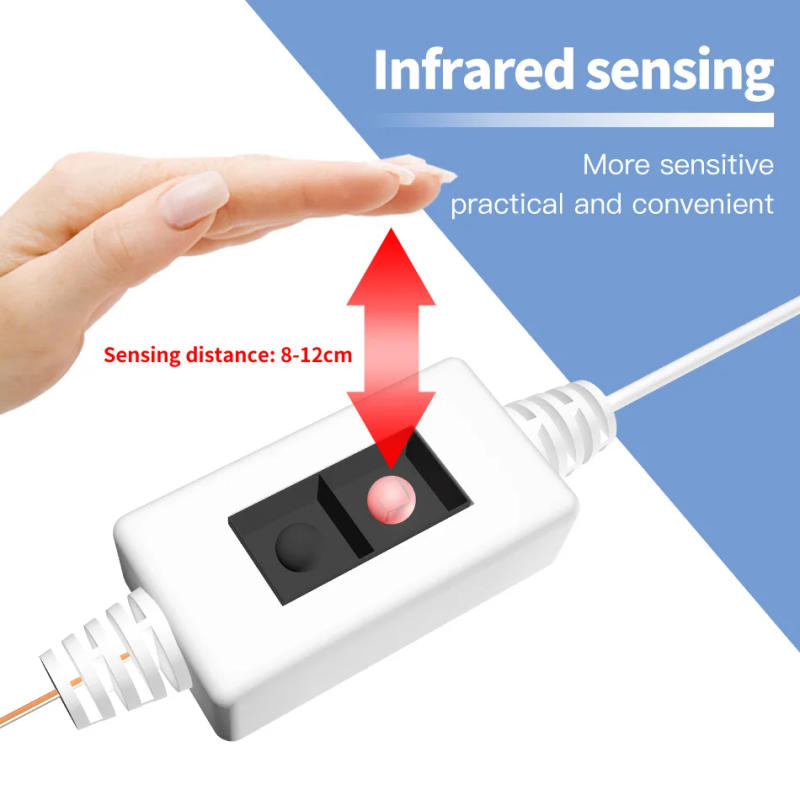 Description Picture 4 of itemUSB Hand Sweep Vanity Mirror Light Led Makeup Lamp 2 6 10 14Bulbs espejos tocador Dressing Table Beauty Bathroom Led Wall Lamp