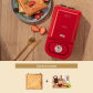 Red with 1 plate