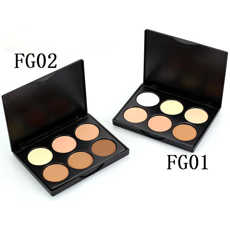 Description Picture 4 of itemFace Highlighter Powder Palette Corrector Concealer Power Palette Contouring Highlighter Bronzer Makeup Powder