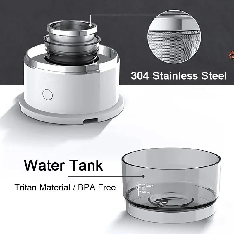 Description Picture 5 of itemMini Coffee Maker Hand-Pressed Coffee Machine Cafetera Coffee Grinder Automatic Hand Drip Coffee Americano Maker Coffeeware