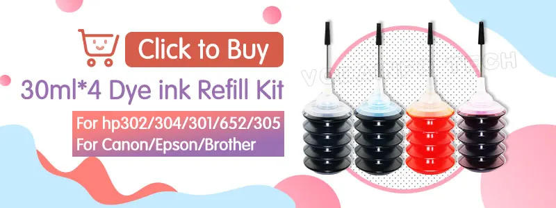 Description Picture 5 of item250ML/Bottle Black ink Dye Ink Refill Kit For Canon PG510 CL511 PG 540 545 445 440 CL 541 546 XL Printer Inkjet Cartridge Tank