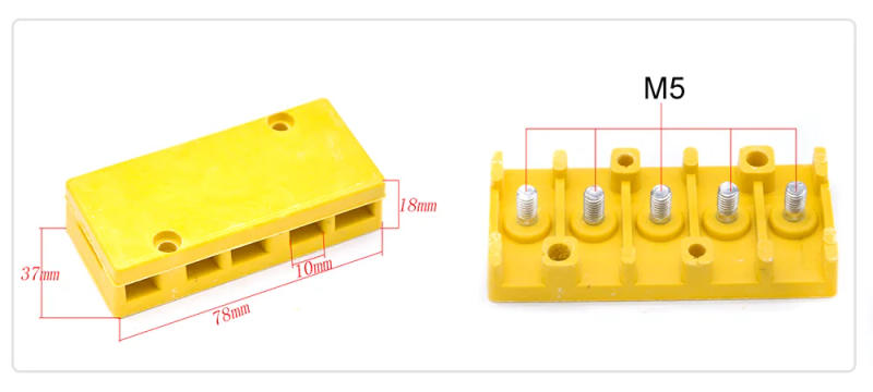 Description Picture 5 of itemElectric Bicycle E Bike Motor Controller Wire Connection Box Insulation Box Phase Battery Wire Connector