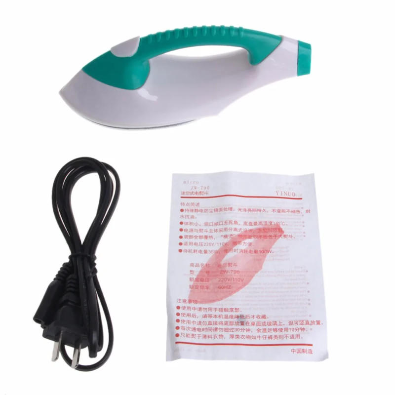 Description Picture 3 of itemMini Portable Electric Traveling Steam Iron For Clothes Dry US Plug Whosale&Dropship