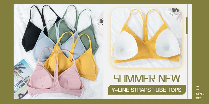 Description Picture 3 of itemBralette Fitness Lace Thin Shoulder Strap Underwear Women Anti-light Shockproof Push Up Full Cup Cross Back Bra Lingerie