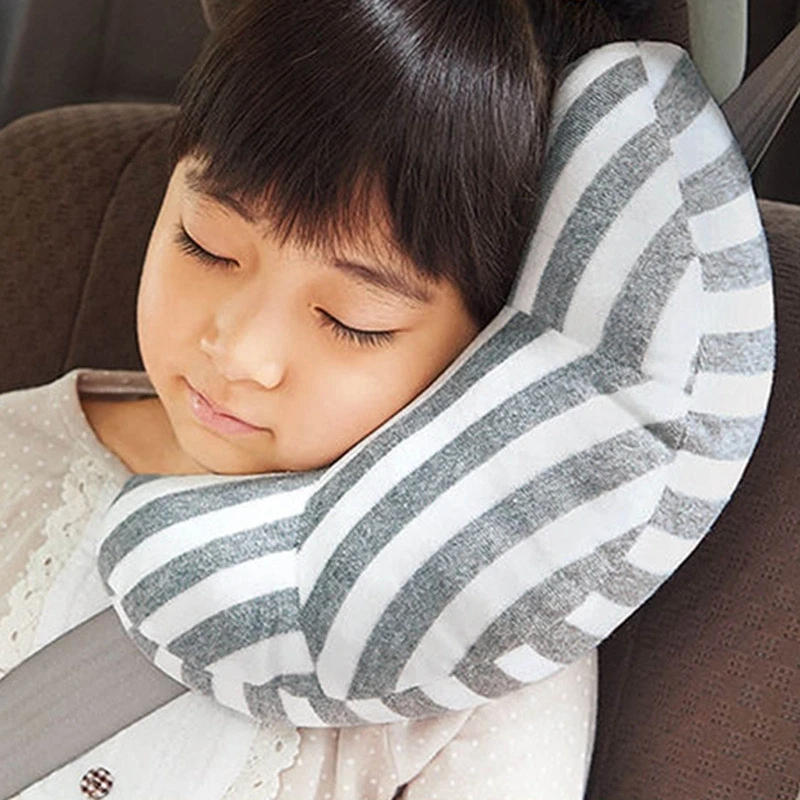 Description Picture 4 of itemKids Car Safety Seat Belt Pillow Child Carseat Strap Cushion Pad Protector Baby Soft Headrest Neck Shoulder Head Support