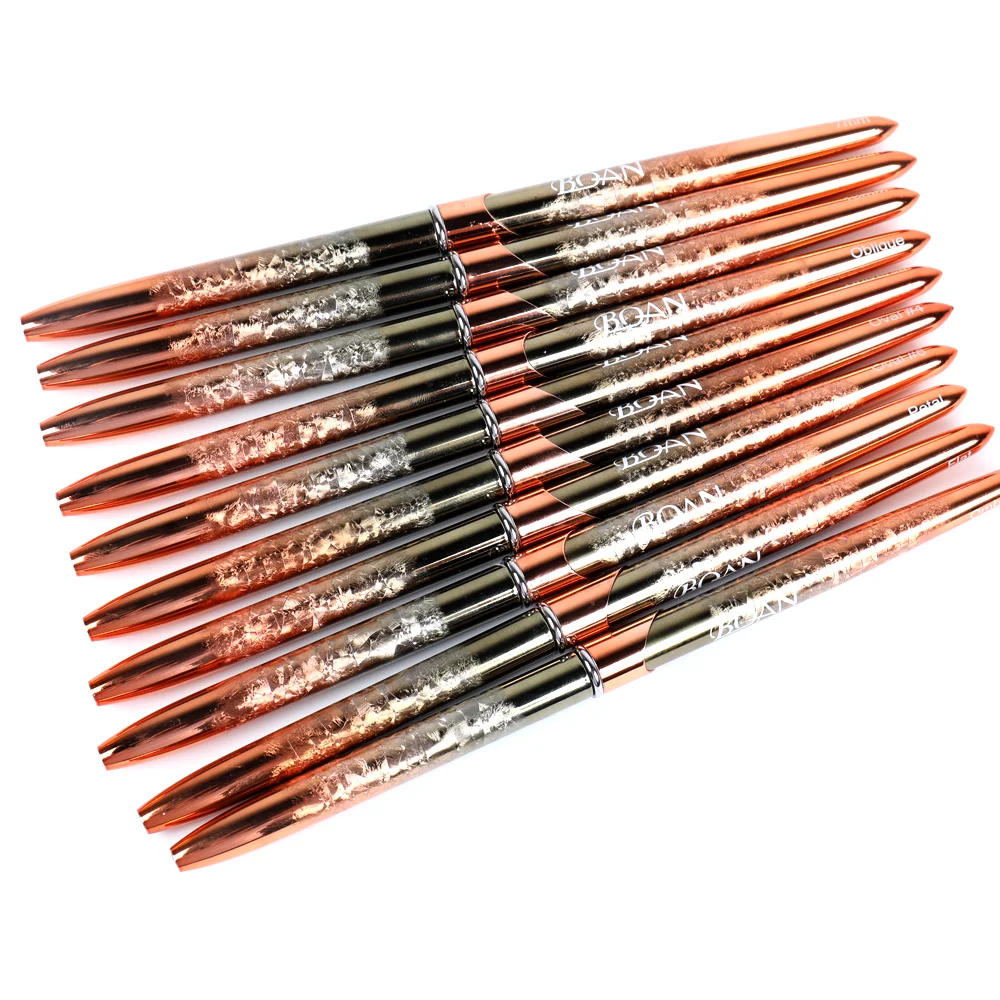 Description Picture 4 of itemBQAN New Rose Gold Handle Nail Brush UV Gel Liner Painting Pen Acrylic Drawing Brushes Nail Pen for Nails Nail Art Tool