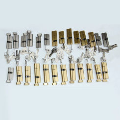 Brass Cylinder Aluminum Alloy Door Plastic Steel Bedroom Door  Single Double Open Lock Cylinder Lock Head All Type
