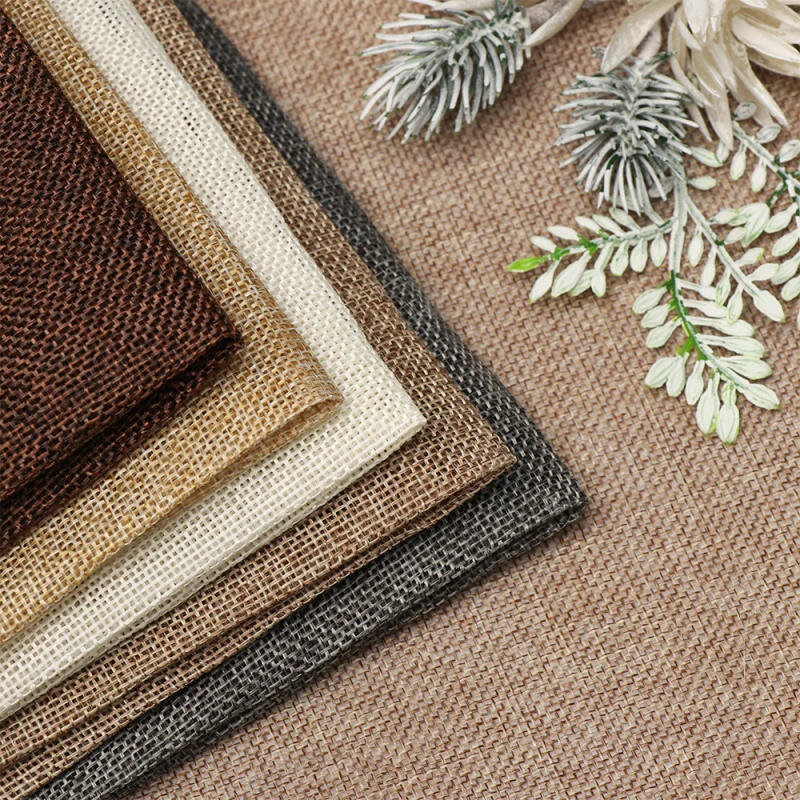 Description Picture 3 of itemSolid Color Background Cloth Photography Limitation Linen Woven Fabric Vintage Background Props 45*50mm