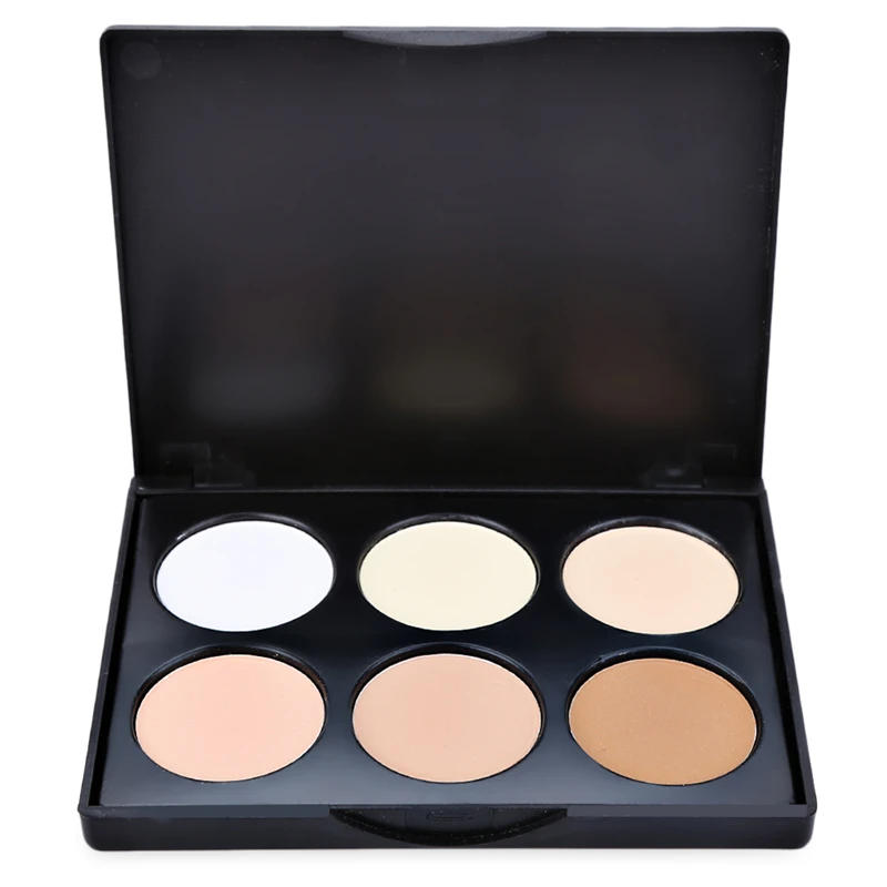 Description Picture 6 of itemFace Highlighter Powder Palette Corrector Concealer Power Palette Contouring Highlighter Bronzer Makeup Powder