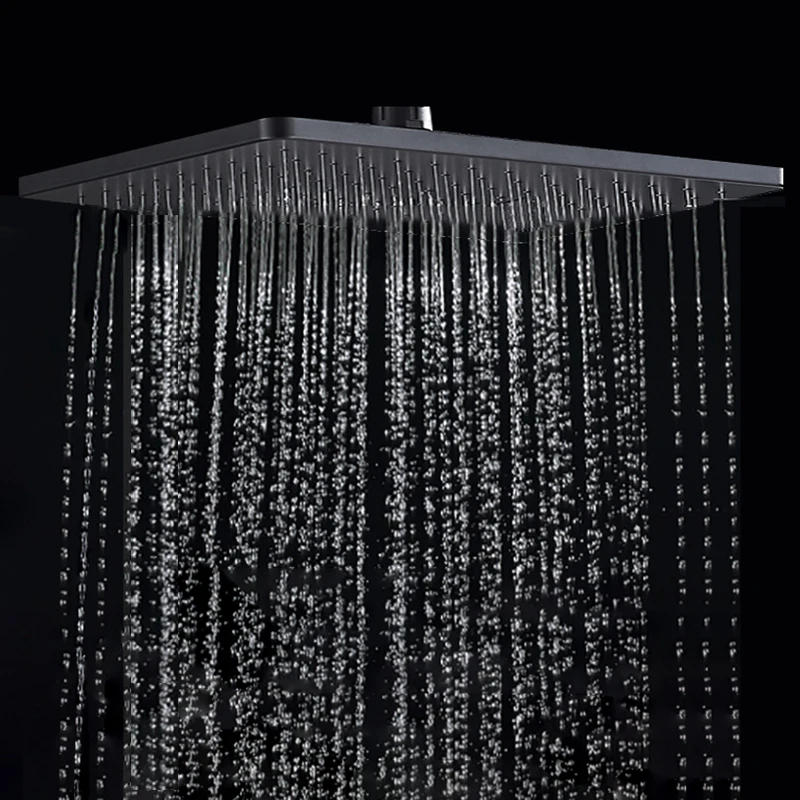 Description Picture 6 of itemBathroom Shower Faucet Set Wall Mounted Rainfall Shower Faucet Cold Hot Mixer Tap 3-Ways Bathtub spout Crane Shower column