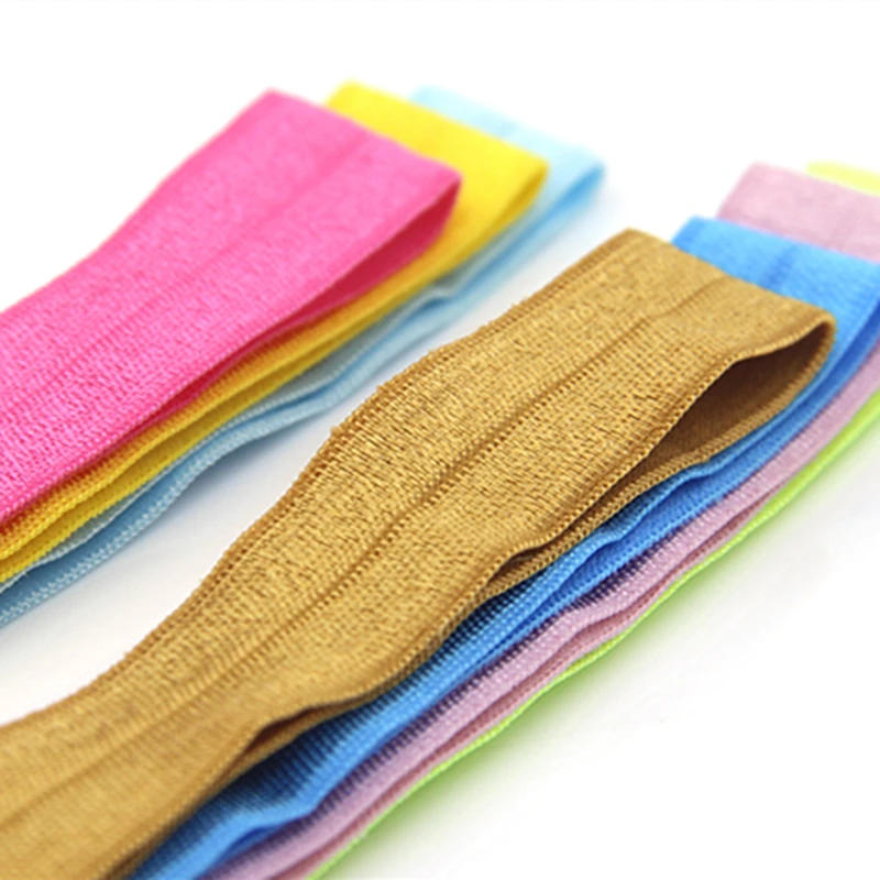 Description Picture 4 of item5yards/Lot 5/8" 15mm Elastic Band Multicolor Fold Over Spandex Elastic Ribbon For Sewing Lace Trim Waist Band Garment Accessory