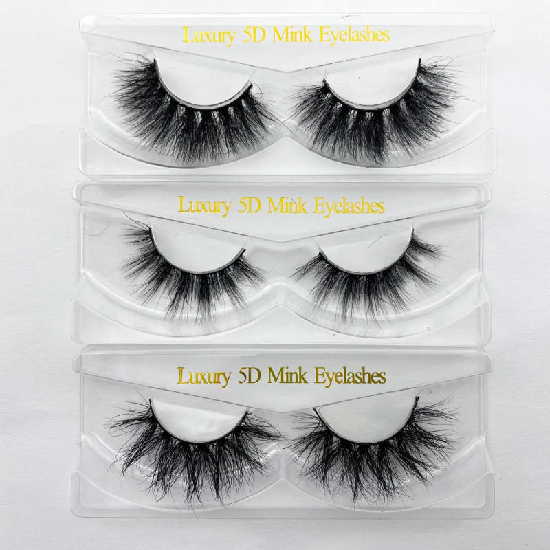 Description Picture 5 of itemWholesale Eyelashes 20/40/50/100pcs 5D Mink Lashes Natural Mink Eyelashes Wholesale False Eyelash Makeup Thick Fake Lash In Bulk