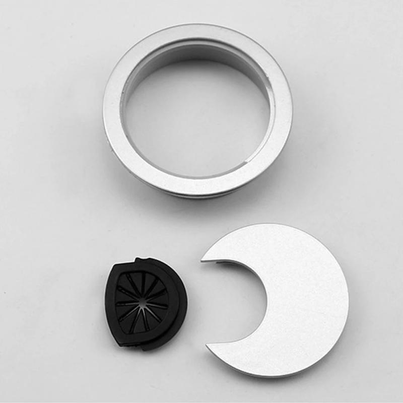 Description Picture 6 of item10pcs in pack 50mm 53mm 60mm 80mm PC Computer Desk Plastic Grommet Table Cable Tidy Wire Hole Cover