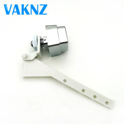 1pc Side Mount Master Plumber Toilet Tank Lever Flush Handle Push Button