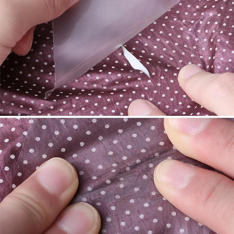 Description Picture 5 of item5/10pcs Tent Patches Stickers Waterproof Clear Self Adhesive Nylon Sticker Cloth Patch for Camping Tent Jacket Repair Tape