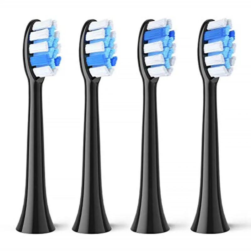 Description Picture 2 of itemFairywill P11 Electric Toothbrush Replacement Brush Heads Black White for P11 T9
