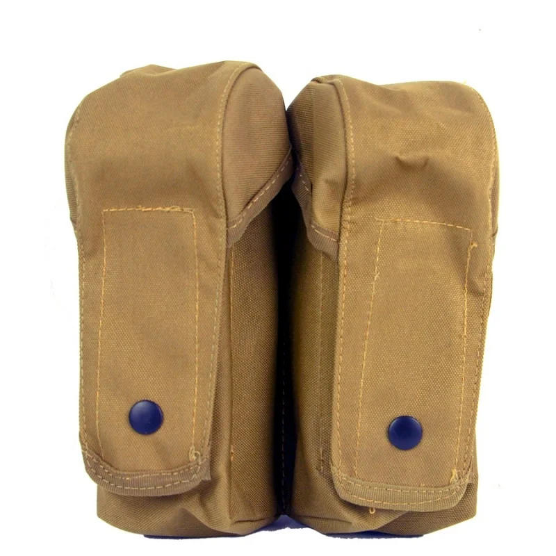 Description Picture 3 of itemAK Molle Double Magazine Pouch Waist Pack Bag EDC Tool Mag Holder Outdoor Hiking Hunting Accessories Vest Pouches