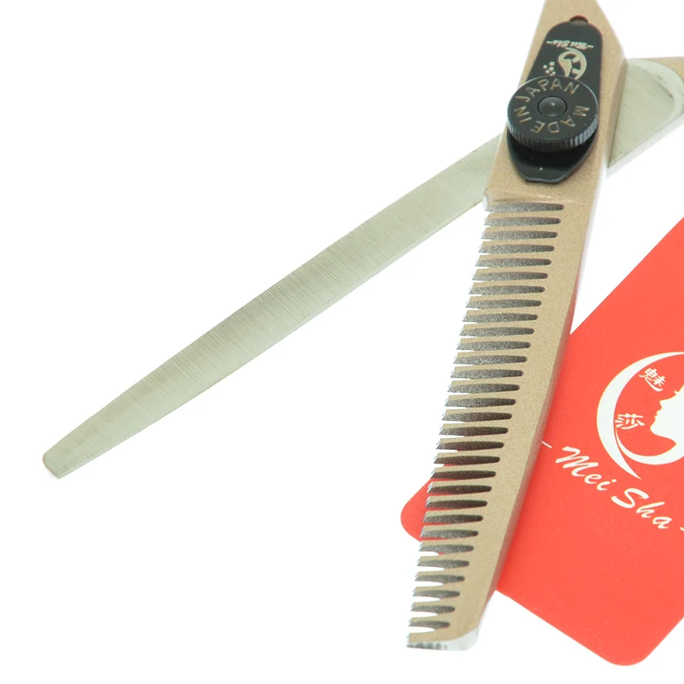 Description Picture 5 of itemMeisha 5.5/6 inch Professional Hair Cutting Scissors Set Thinning Shears Japanese Steel Barber Salon Hairdressing Tools A0083A