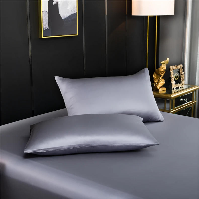 Description Picture 2 of itemNatural Mulberry Silk Pillowcase High End Quality Pillow Case Solid Color Envelope Pillow Cover 51x76 Bedroom Cover Pillow
