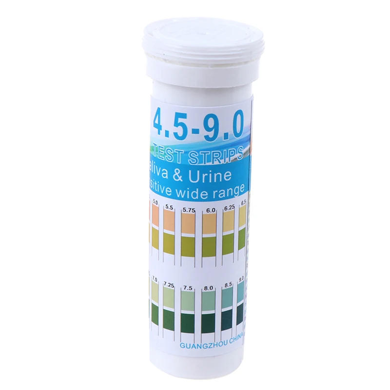 Description Picture 3 of itemNew 150 Strips Bottled PH Test Paper Range PH 4.5-9.0 For Urine Saliva Indicator