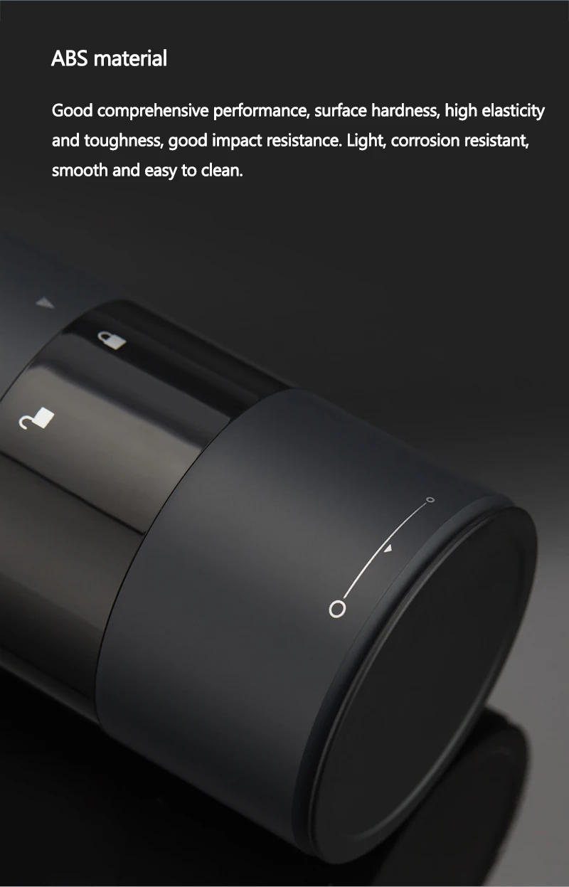 Description Picture 6 of itemHuohou Electric Grinder Pepper Seasonings Spices Grain Mill Salt Shaker LED Light 5 Modes Kitchen Cooking Tool