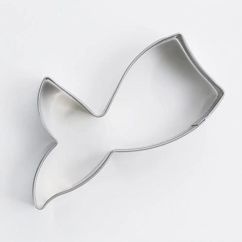 Description Picture 5 of itemCookie Cutter Mermaid Tail Shaped For Biscuit Mold Stainless Steel Fondant Cutters DIY Pastry Tool Baking Cake Decorating Tools