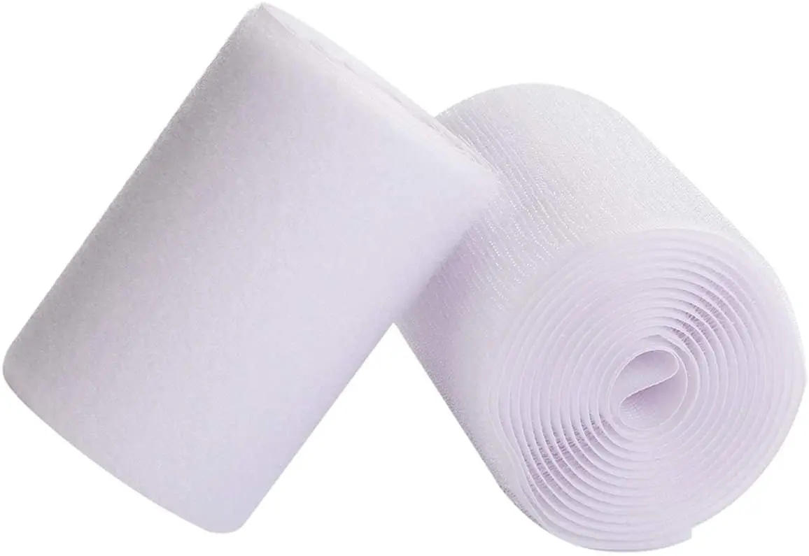 Description Picture 6 of item1Meter Sew on Hook and Loop 10cm 15cm Non-Adhesive Back Nylon Strip Fabric Fastener Non-Adhesive Interlocking Tape for DIY Craft