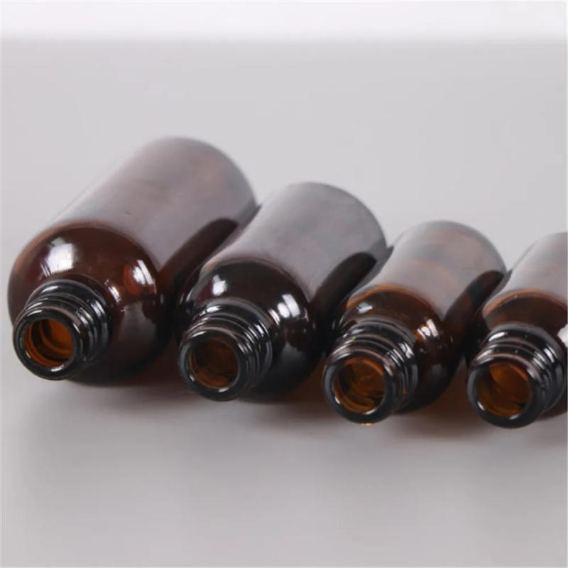 Description Picture 3 of item5/10/15/20/30/50 / 100ml Empty Amber Glass Portable Spray Bottle Sprayer Essential Oil Container 5-100ml Mini Spray Bottle