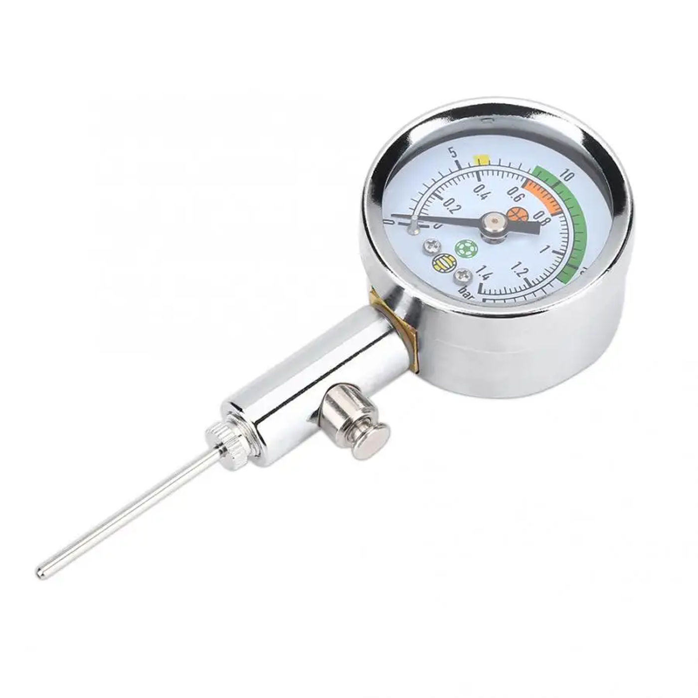Description Picture 4 of itemBall Air Pressure Gauge Mini Multifunction Digital Air Manometer for Basketball Soccer Ball Football Volleyball Equipment