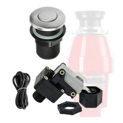 A6HB Garbage Disposal Air Switch Spa Bathtub Air Switch Button Kit Hot Tub Garbage Disposer or Food Waste Equipment Parts