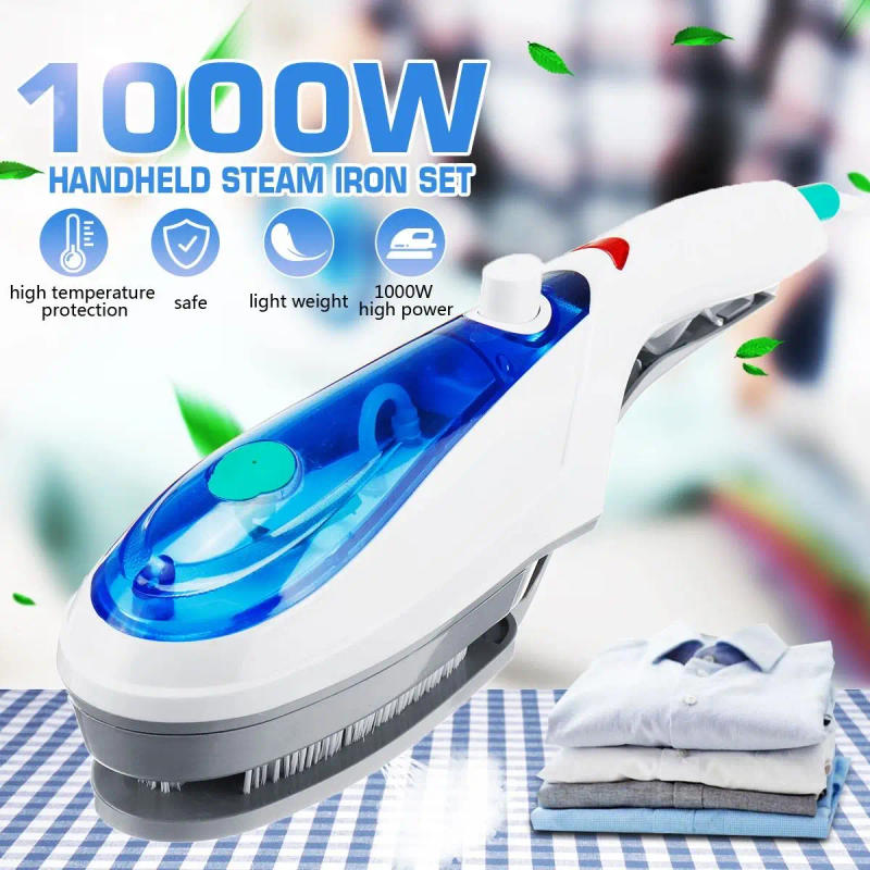 Description Picture 5 of item110V-240V 1000W Handheld Garment Steamer Brush Portable Steam Iron for Clothes Steamer Ironing Steamer EU/US/AU Plug