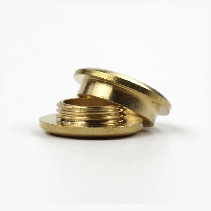 Description Picture 3 of itemSolid Brass screw back Eyelets with washer grommets Leather Craft accessory for bag garment shoe clothes jeans decoration