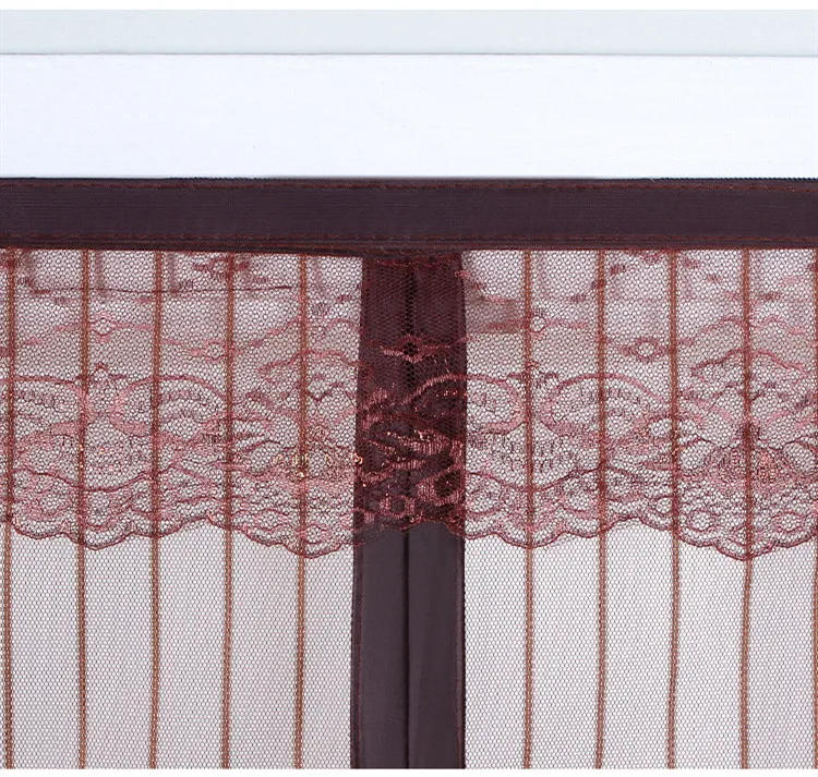 Description Picture 3 of itemNEW Magnetic Screen Door Curtain Anti-Mosquito Net Fly Screen Mosquito Protection Net Magnet Spring for Doors Windows